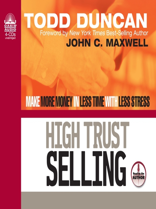 Title details for High Trust Selling by Todd Duncan - Available